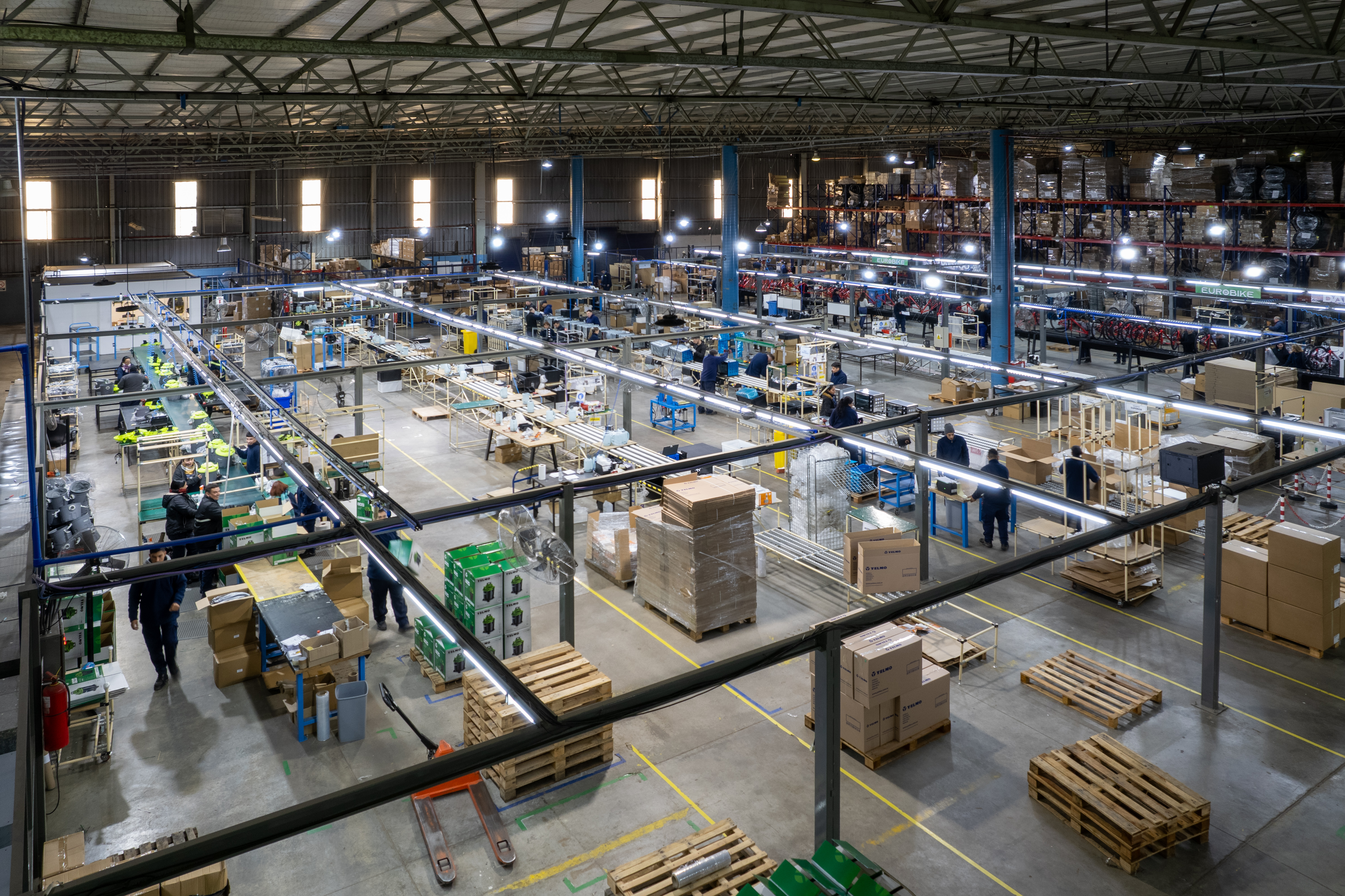 Nueva Planta de producción — industria y logística de Nexina en Buenos Aires, Argentina, registro audiovisual por Interval