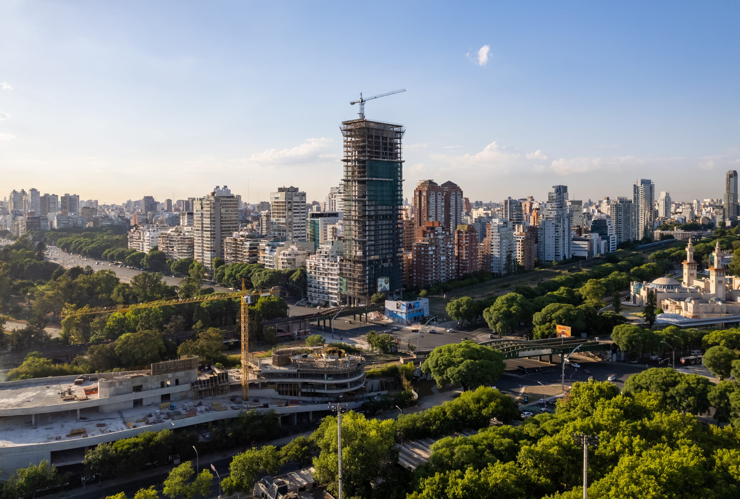 L´avenue Libertador — residencial de Grupo Portland en Palermo, Buenos Aires, registro audiovisual por Interval